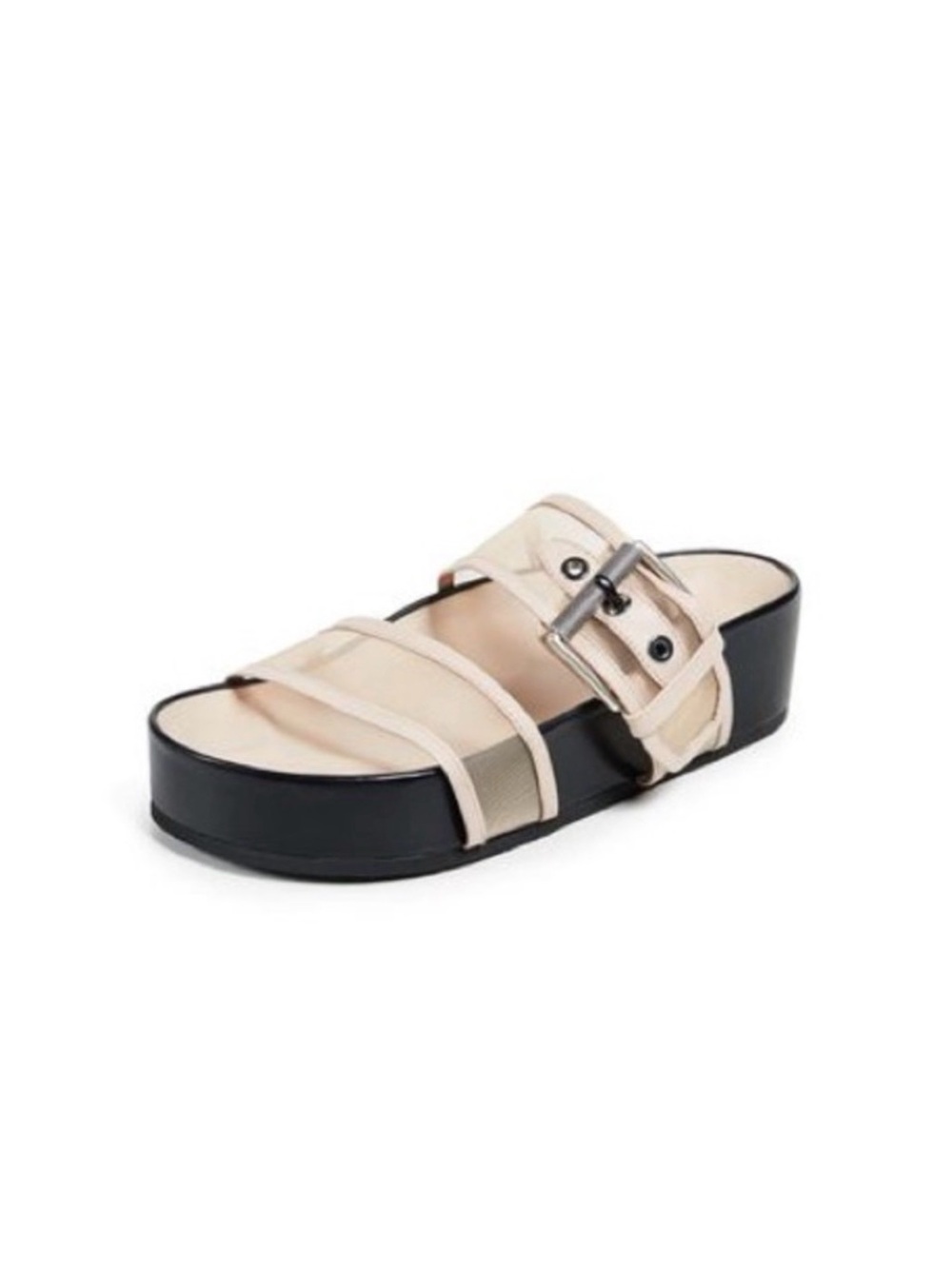 Rag & Bone Evin Platform Slides, Nude, 39 - Picture 4 of 4